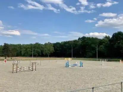 Auf dem neu angelegten Reitplatz am Fillerberg findet vom 5. bis 7. August das erste Turnier statt.