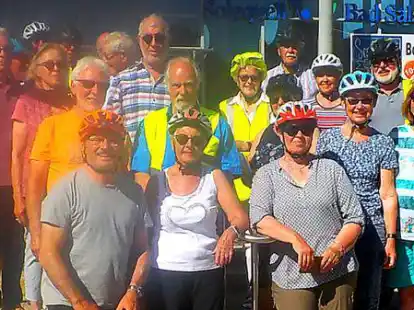 Braker Radfahrer waren  unterwegs.