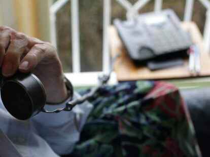 Besonders &auml;ltere Menschen werden immer wieder Opfer von Betrugsanrufen.