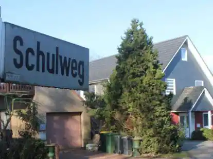 Der Schulweg in Neerstedt
