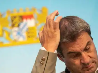 Markus S&ouml;der (CSU), Ministerpr&auml;sident von Bayern