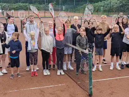 Die beiden Tennis-Angebote des ETB waren nahezu komplett ausgebucht.