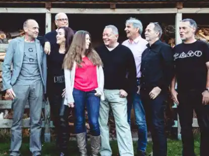 Kommen nach Littel: Die Mitglieder der Band &bdquo;Zebu & the Gnus&ldquo; wollen Besucherinnen und Besuchern bei Dahms begeistern.