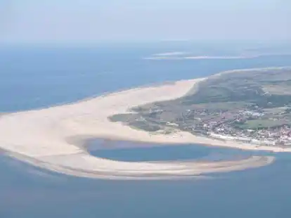 Die ostfriesische Insel Borkum.