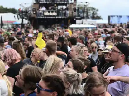 Tausende genossen das Deichbrand-Festival in Nordhorn im Kreis Cuxhaven.