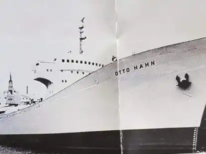 Als Frachtschiff mit Nuklearantrieb konzipiert: die &bdquo;Otto Hahn&ldquo;.