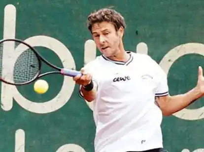 Starkes Comeback im OTeV-Trikot: Der Franzose Gleb Sakharov feierte im Spitzeneinzel ein 6:3, 6:4.