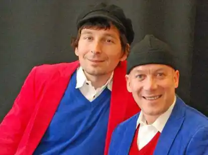 Pr&auml;sentieren die Werke von Wilhelm Busch: (von links) J&uuml;rgen Wegscheider und Markus Maria Winkler