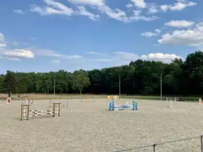 Austragungsort des Reitturniers in Wildeshausen: der Sandplatz &bdquo;Am Fillerberg&ldquo;.