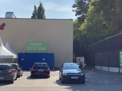 Seit Sonntag ist die Teststation am Kino in Aurich geschlossen.