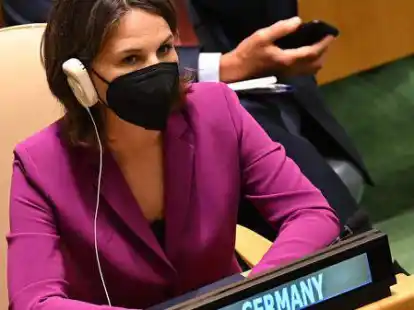 Annalena Baerbock, Bundesministerin des Ausw&auml;rtigen