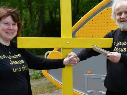 Bodo H&auml;nsch und Petra Schmidt sehen sich als &bdquo;Sich bewegen(d)e Christen&ldquo;.