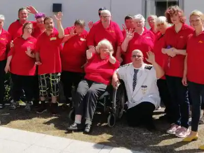 Beim Chorwochenende: der Chor aus Harpstedt &bdquo;T&ouml;ne so anders&ldquo; in Bad Bevensen.