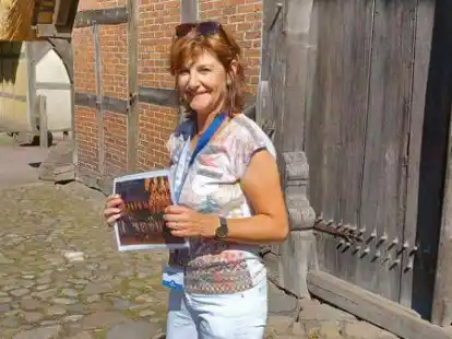 Sie bietet seit Juni Ortsf&uuml;hrungen in Englisch an: Michaela B&ouml;rjes.