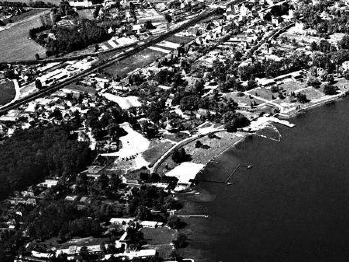 Blick auf Bad Zwischenahn vor 60 Jahren