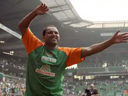 Am 6. September 2014 gab es f&uuml;r Ailton ein Abschiedsspiel im Weserstadion. Seitdem l&auml;uft er hin und wieder f&uuml;r die Traditionsmannschaft des Fu&szlig;ball-Bundesligisten auf. Am 20. August hat er f&uuml;r das Spiel in Schwei zugesagt.