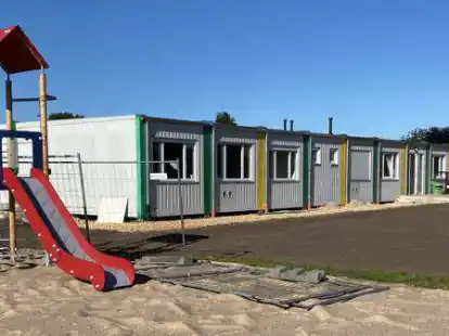 &Uuml;bergangsl&ouml;sung: In Aschhausen soll eine Container-Kita weitere Betreuungspl&auml;tze sicherstellen.