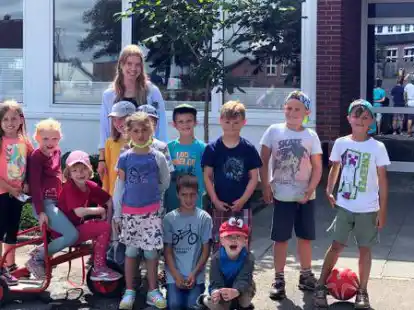 Amelie Blohm absolvierte ihren Bundesfreiwilligendienst an der Grundschule Ovelg&ouml;nne.