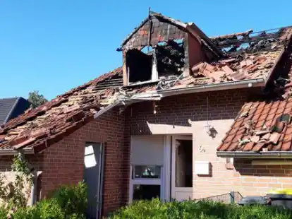 Bei dem Brand in Uthwerdum am 11. August starb ein Mann.