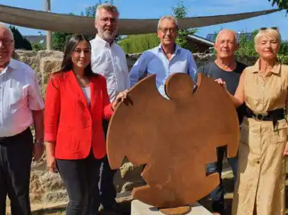 Freuen sich &uuml;ber den &bdquo;Engel der Kulturen