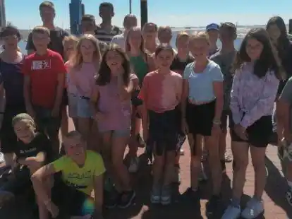 Zwanzig Kinder der Kirchengemeinde Harpstedt waren  f&uuml;r eine Woche auf Spiekeroog.