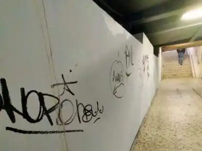 Momentan halten Farbschmiereien die Beamten der Polizeiinspektion Leer-Emden auf Trab.