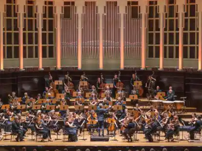 Das Orchester Anima Eterna Brugge unter der Leitung von Pablo Heras-Casado.