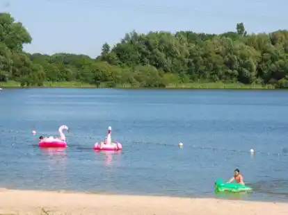 Hat schon bessere Zeiten mit mehr Zuspruch erlebt: der Sander See.