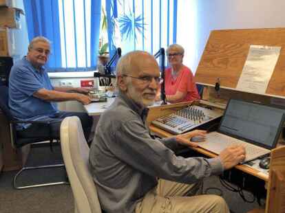 Von links: Herbert Walter, Wiland Schmale, Gundula Martin