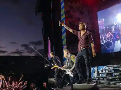Rockten in Bremen die B&uuml;rgerweide: die Toten Hosen.