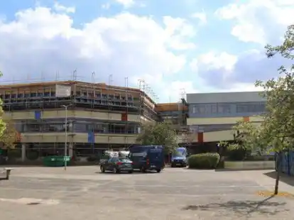 Zur Jubil&auml;umsfeier ist das Gymnasium Wildeshausen eine Baustelle &ndash; so wie in den Anfangsjahren auch schon.