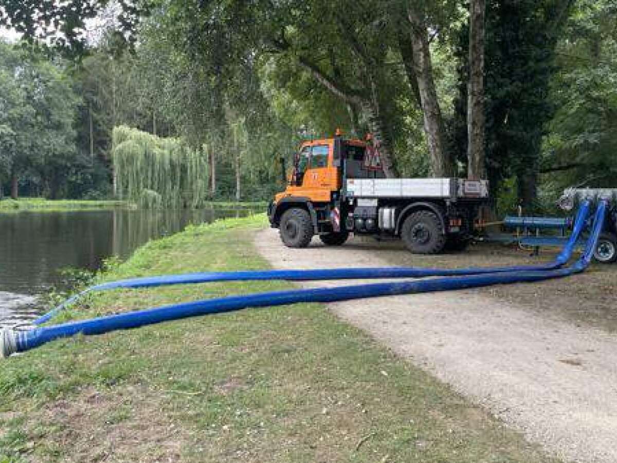 Trockene Teiche müssen aufgefüllt werden