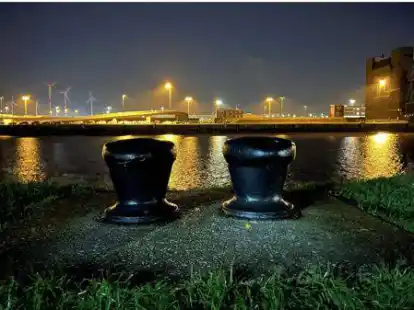 Ein wichtiges St&uuml;ck Emden f&uuml;r Rainer Haan: der Au&szlig;enhafen.