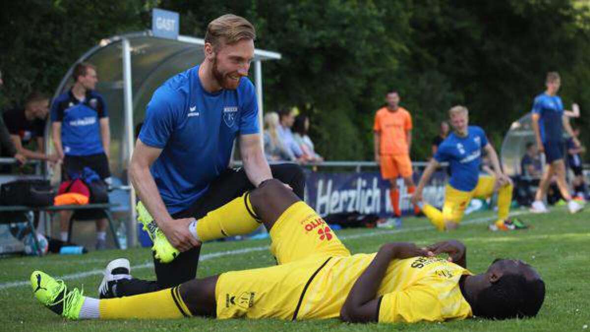 Früher im Fanblock, heute Teil der Mannschaft