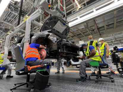 Setzt auf Flexibilisierung der Arbeitszeit mit unterschiedlichen Programmen: Das Emder Volkswagen-Werk.