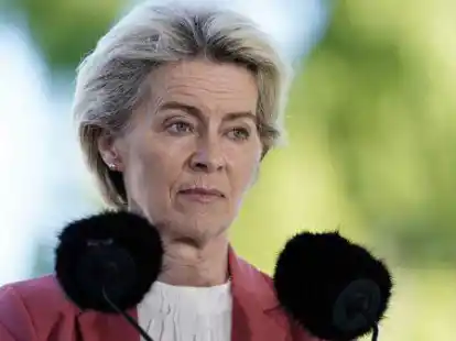 K&uuml;ndigte eine Reform des Strommarktes an: EU-Kommissionspr&auml;sidentin Ursula von der Leyen.