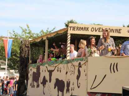 Festumzug zum 390. Ovelg&ouml;nner Pferdemarkt