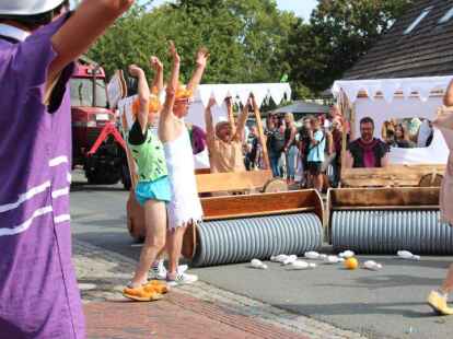 Festumzug zum 390. Ovelg&ouml;nner Pferdemarkt