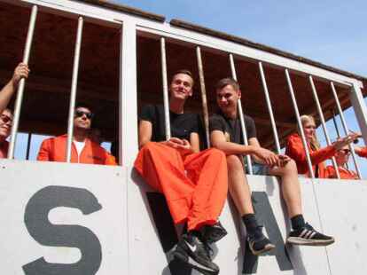 Festumzug zum 390. Ovelg&ouml;nner Pferdemarkt