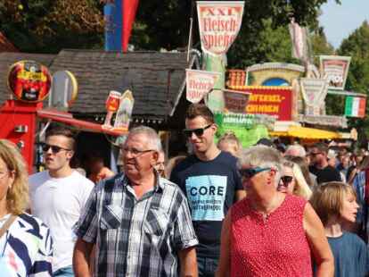 Festumzug zum 390. Ovelg&ouml;nner Pferdemarkt