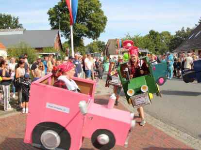 Festumzug 390. Ovelg&ouml;nner Pferdemarkt