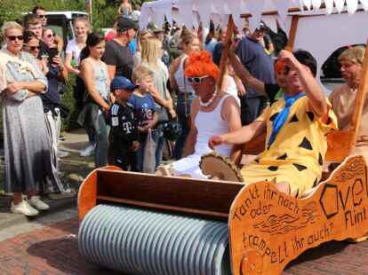 Festumzug zum 390. Ovelg&ouml;nner Pferdemarkt