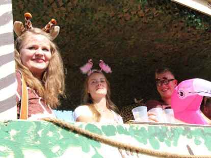 Festumzug zum 390. Ovelg&ouml;nner Pferdemarkt