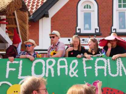 Festumzug zum 390. Ovelg&ouml;nner Pferdemarkt