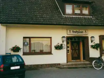 Die Gastst&auml;tte &bdquo;Treffpunkt&ldquo; von Ewald Brinkmann befand sich an der Overlaher Stra&szlig;e in B&ouml;sel.