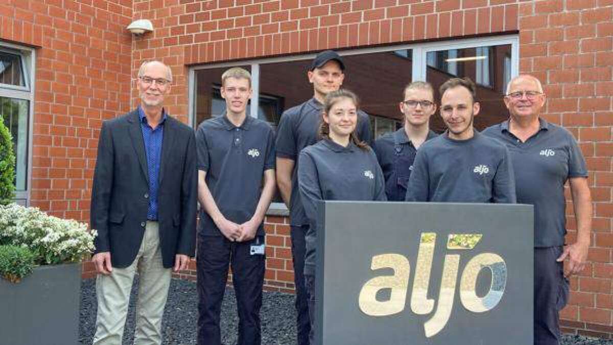 Sechs Nachwuchskräfte starten bei Berner Unternehmen Aljo