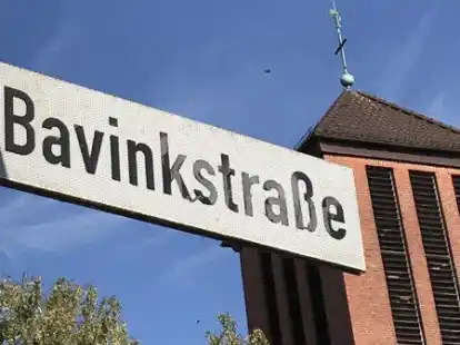 Die Bavinkstra&szlig;e in Leer: Derzeit steht zur Diskussion, ob sie unbenannt wird oder nicht.