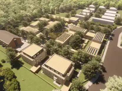 Ein Beispiel f&uuml;r die neuen digitale Welten: Thiemo Eddiks fertigte eine Darstellung der &bdquo;Hellen Heide&ldquo; auf dem Fliegerhorst an.