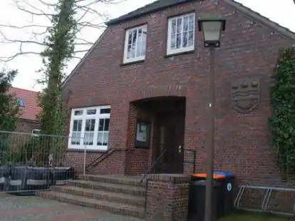 Treffpunkt f&uuml;r Vereine: der sanierte Dorftreff im ehemaligen Rathaus Sillenstede