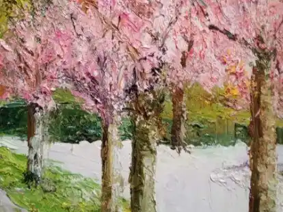 Ein Bild des Hatterw&uuml;stinger Malers Egbert Grap